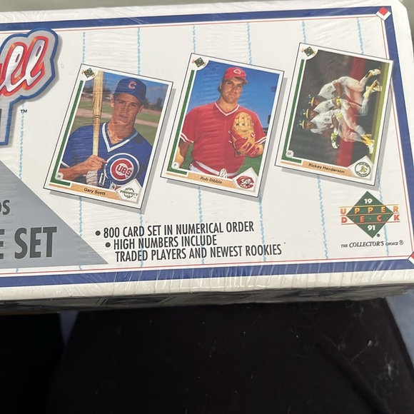 ⚾️1991 UPPER DECK 3-D HOLOGRAMS & BASEBALL CARDS NEW UNOPENED COMPLETE SET - Picture 4 of 8